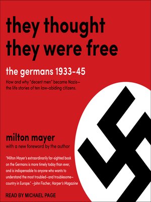 cover image of They Thought They Were Free